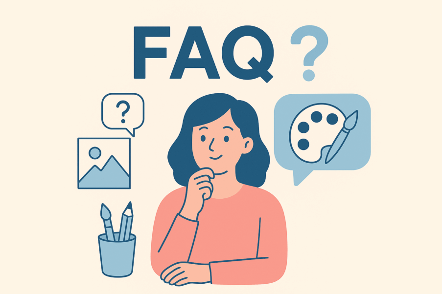 Découvrez la FAQ d’Art-Financement.com toutes les réponses à vos questions sur le financement, la vente et la valorisation d’œuvres d’art. Simple, claire et dédiée aux artistes et collectionneurs.