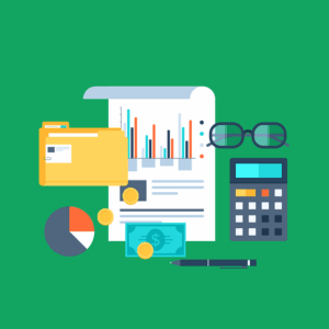 Simulation de leasing d'art illustrée par une personne calculant les avantages financiers avec une œuvre d'art contemporaine en arrière-plan, symbolisant la planification de l'investissement.