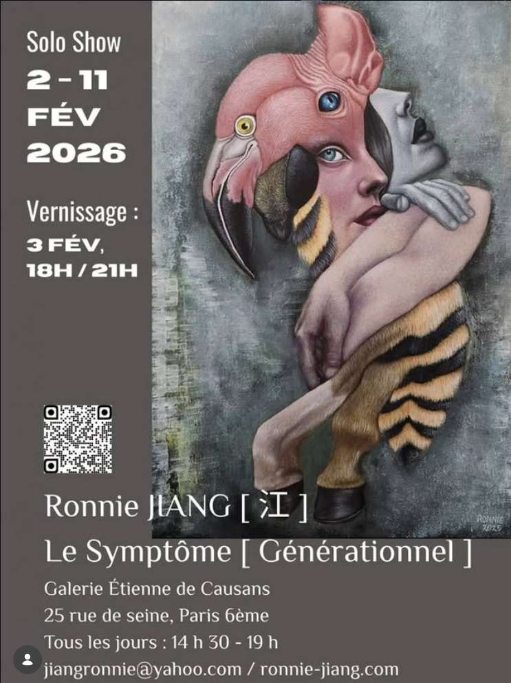 Exposition « Symptôme générationnel » de Ronnie Jiang à Paris – 3 février