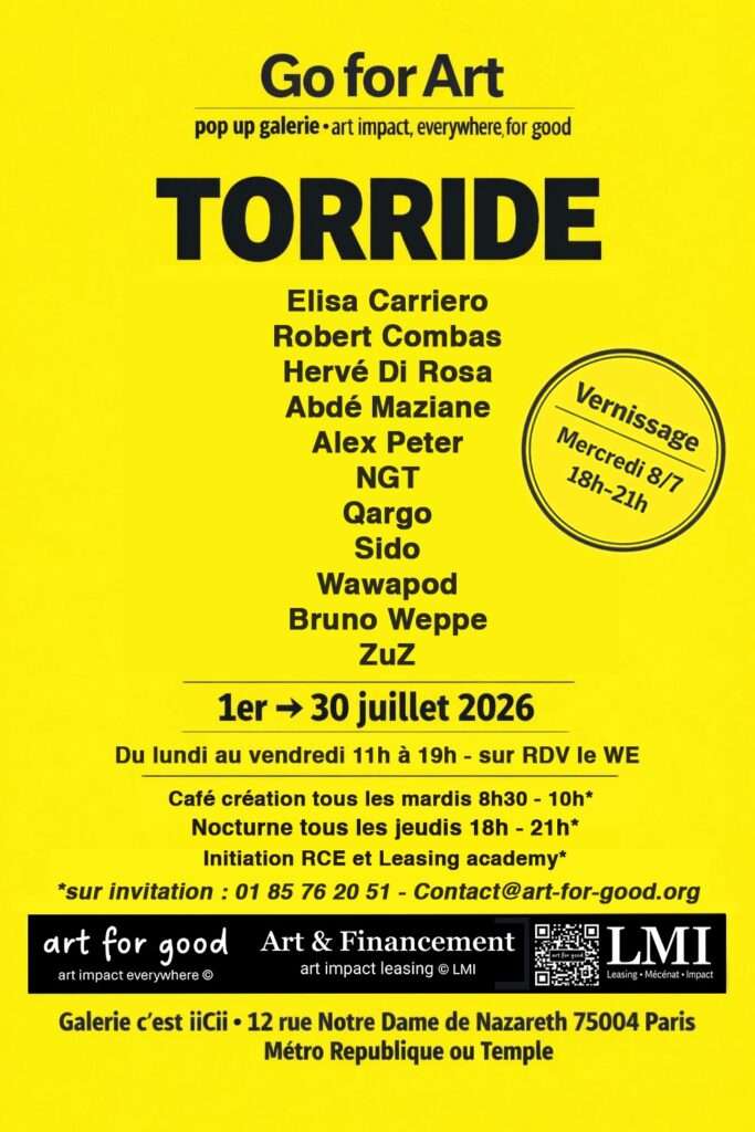 TORRIDE à Paris : quand l’art contemporain rencontre le leasing et les nouveaux financements